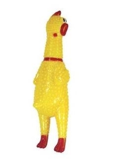 GU5354 BRINQUEDO PET FRANGO 17CM