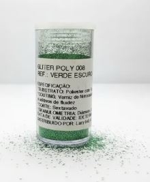 5017-LZ-CX GLITTER PO 10G VERDE ESCURO 5X2,5CM