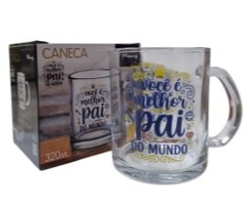 FBC02056 CANECA VOCE E O MELHOR 320ML 9,5X7,5CM