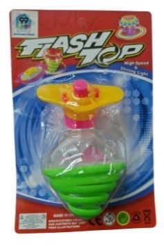 TOYS-260805 BRINQUEDO EM PLÁSTICO PIÃO 10CM