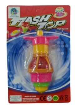 TOYS-260804 BRINQUEDO EM PLÁSTICO PIÃO 10CM