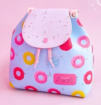 M4016 MOCHILA DONNUTS VERDE AGUA