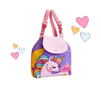 M4017 MOCHILA UNICORNIO LILAS