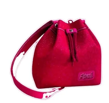 B4038 BUCKET ANIMAL PRINT PINK