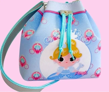 B4041 BUCKET PRINCESA AZUL BEBE