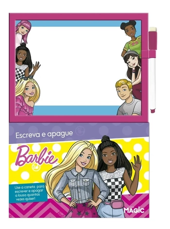 106471 LIVRO LOUSA ESCREVA E APAGUE BARBIE