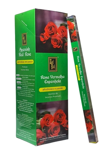 8202 INCENSO ROSA VERMELHA ESPANHOLA