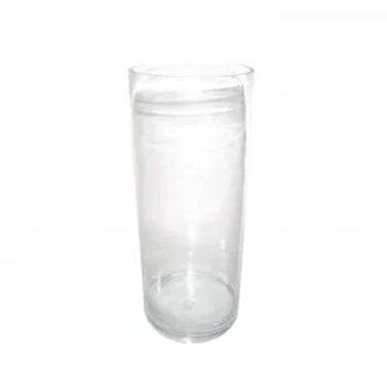 W231-15 VASO VIDRO DECOR TUBO 6/1 (50X20)