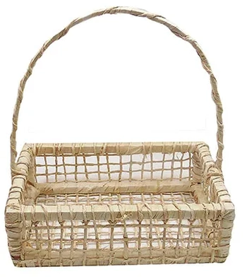 07708 CESTA 20X32 PALHA ABERTA