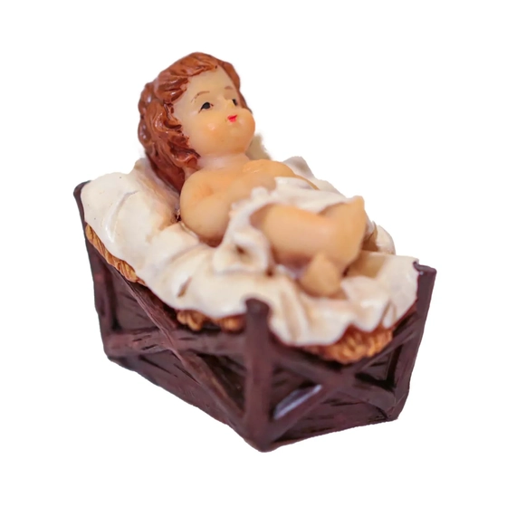 25676 MENINO JESUS MANJ POLIRES 7,3X4,8X5,9CM