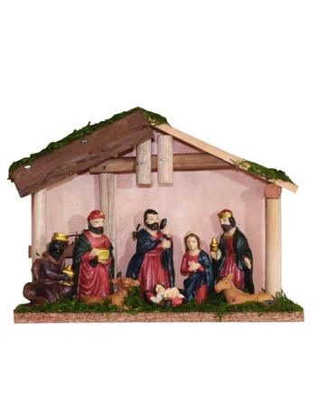 27627 PRESEPIO POLIR 8F/12CM CS/20X15CM
