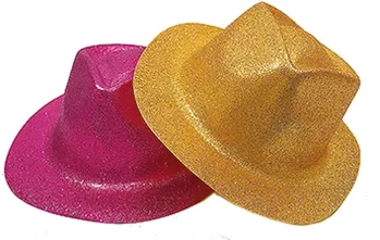 AD010 CHAPEU GLITTER COWBOY