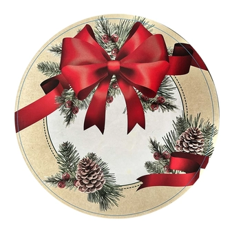 25735 SOUSPLAT NATAL 33CM LACO/PINHAS