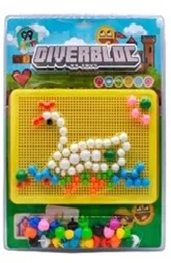 SUPER-22009 BRINQUEDO EM PLÁSTICO EDUCATIVO MINI BLOCOS