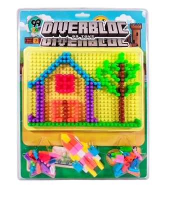 SUPER-22011 BRINQUEDO EM PLASTICO EDUCATIVO MINI BLOCOS