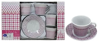 11325 JOGO DE XICARA P/CAFE C/12PCS