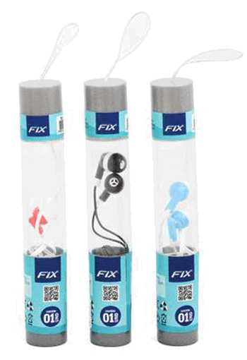 FXF0109 FONE DE OUVIDO MP3/MP4/PC ESTEREO FIX