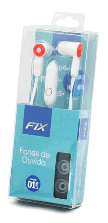 FXF0116 FONE DE OUVIDO MP3/MP4/PC/CELULAR FIX