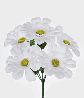 19933-008 BUQUE GERBERA X5 BRANCO