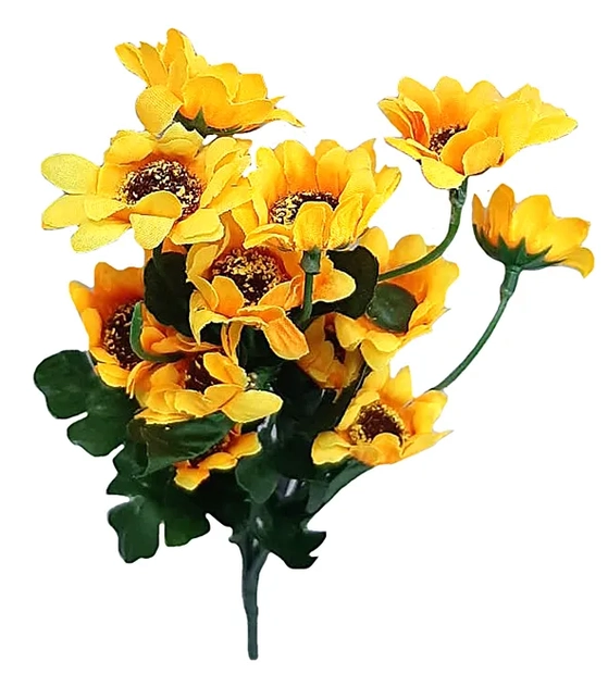 07653 BUQUE DE MINI GIRASSOL X15 29CM