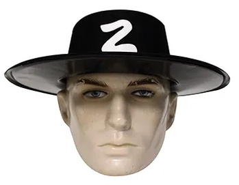 SH49 CHAPEU MODELO ZORRO