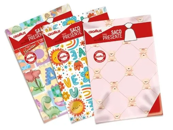 99580056 SACO METAL/PEROL 20X29 BEBE SORTIDO PT C/50 UN