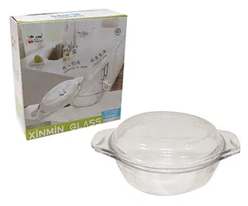 GB001-7 TRAVESSA P/ SERVIR EM VIDRO