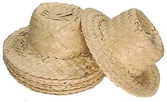 117/C003 CHAPEU BONECA LARANJINHA