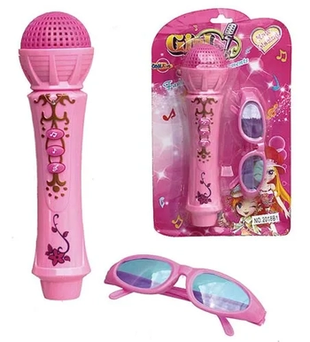 GK0127 MICROFONE C/ OCULOS