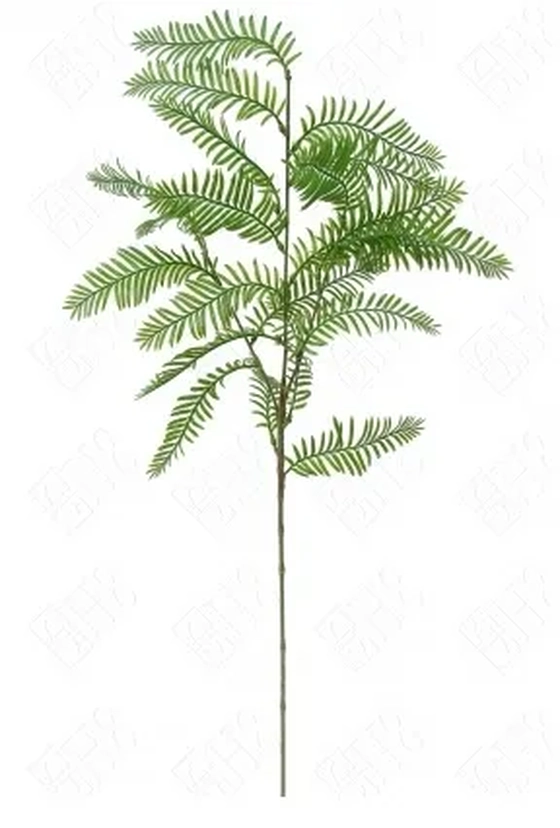 E/0881 GALHO PLAST. DE SAMAMBAIA X 3 77CM