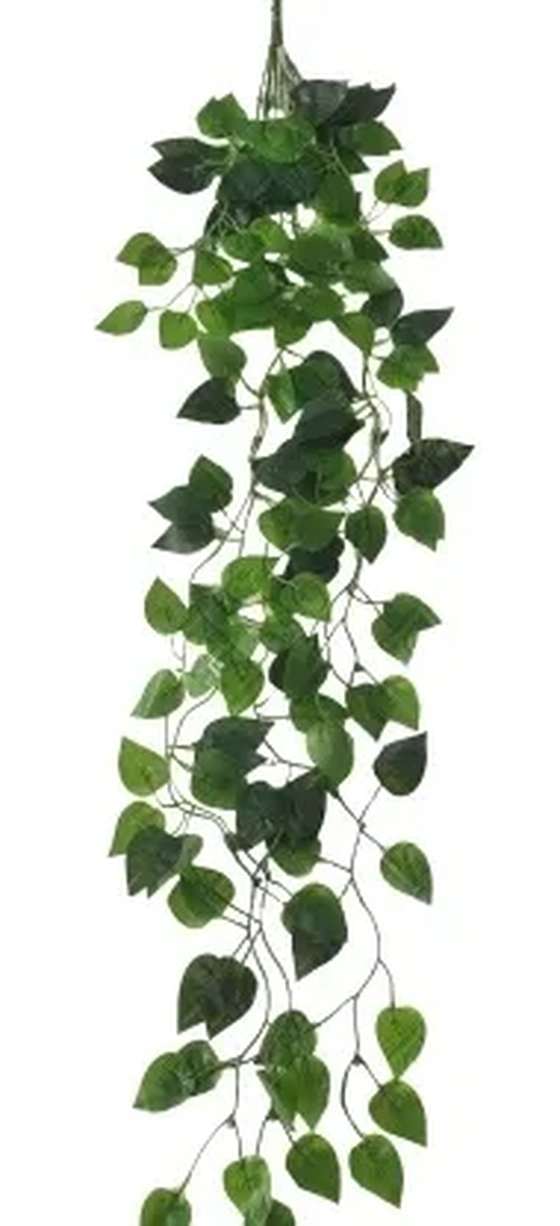 E/1253S PENDENTE JIBOIA TOQUE NATURAL X 9 108CM