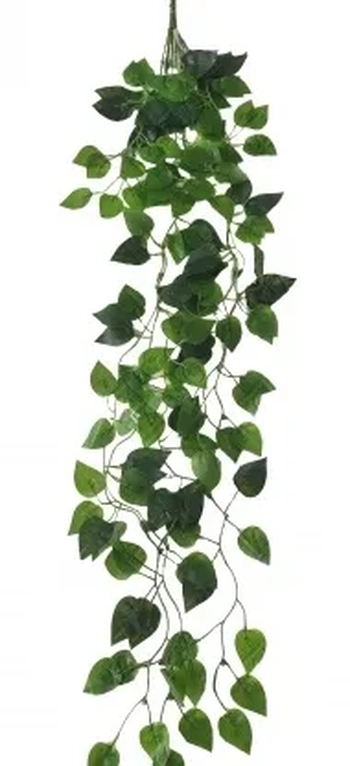 E/1253S PENDENTE JIBOIA TOQUE NATURAL X 9 108CM