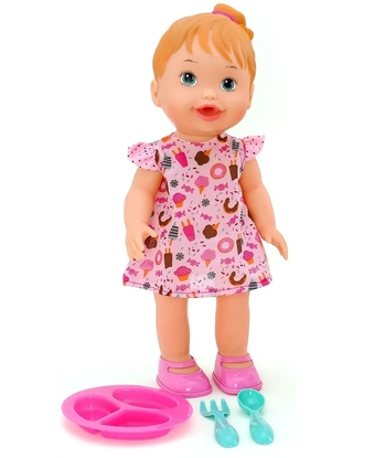 646 BONECA MY LITTLE COLLECTION LANCHINHO