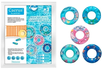 CRS-2173 BOIA INFLAVEL REDONDA COLORIDA 75CM