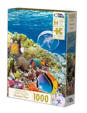 792458 QC QUEBRA-CABECA OCEANO VIVO 1000PCS