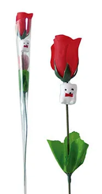 LT10855 FLOR ARTIFICIAL C/URSO 32CM