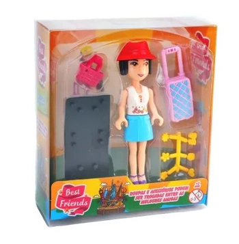 TK-AB7989 BRINQUEDO CONJUNTO BONECA DE PLASTICO