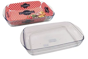 17329 TRAVESSA EM BOROSILICATO 4600ML