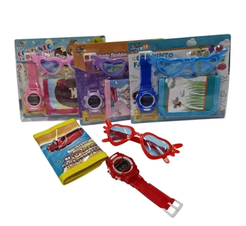 TK-AB6297 BRINQUEDO CONJUNTO RELOGIO DE PLASTICO