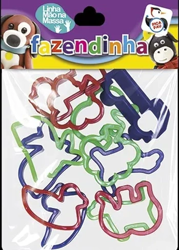 887 KIT FAZENDINHA 12 FORMINHAS