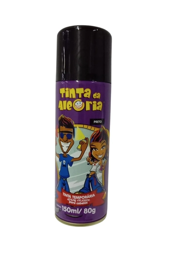 TAPRE15 TINTA DA ALEGRIA 150ML PRETA