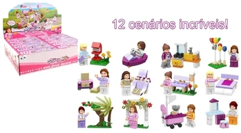 PI3969 BLOCOS DE MONTAR JARDIM ENCANTADO