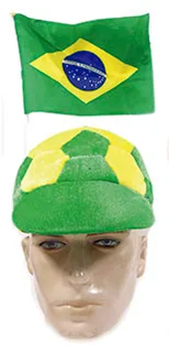 JY425-12 BONE BOLA COPA C\BANDEIRA