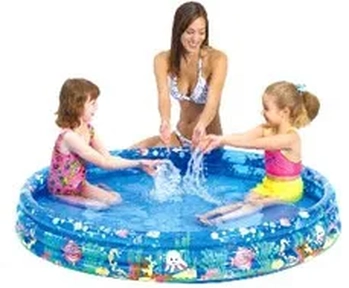 WS17011 PISCINA INFLAVEL 3 ANEIS TRANSLUCIDA 253LTS