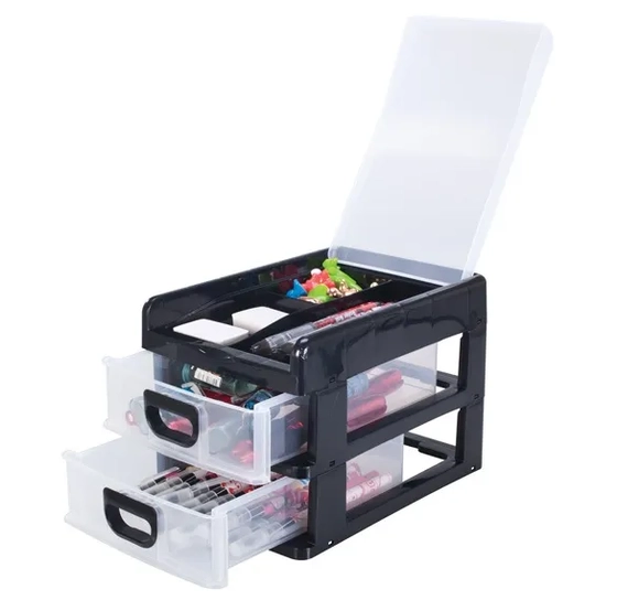 MP1217 MINI PORTA TUDO DISÓRIOS 02 GAVETA