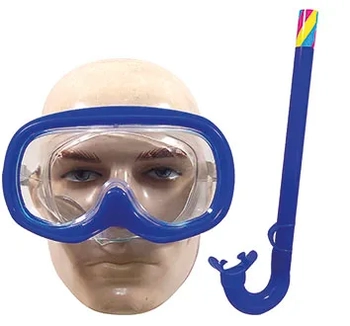 WS5510 KIT MASCARA DE MERGULHO E SNORKEL 16X9CM