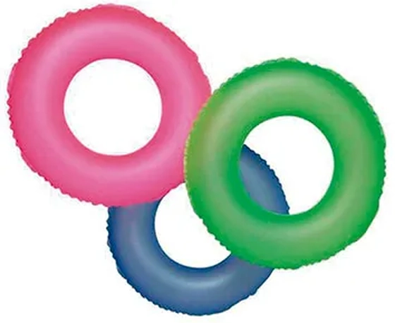 98100 BOIA CIRCULAR NEON 76CM