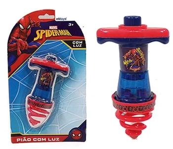 DY042 PIAO C/LUZ SPIDERMAN