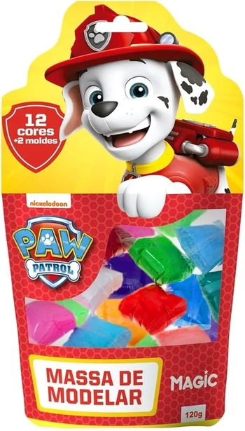 02642 MASSA DE MODELAR PATRULHA C/12 CORES