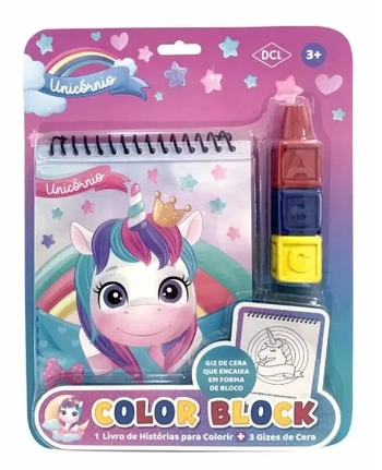 I8272 COLOR BLOCK UNICORNIO